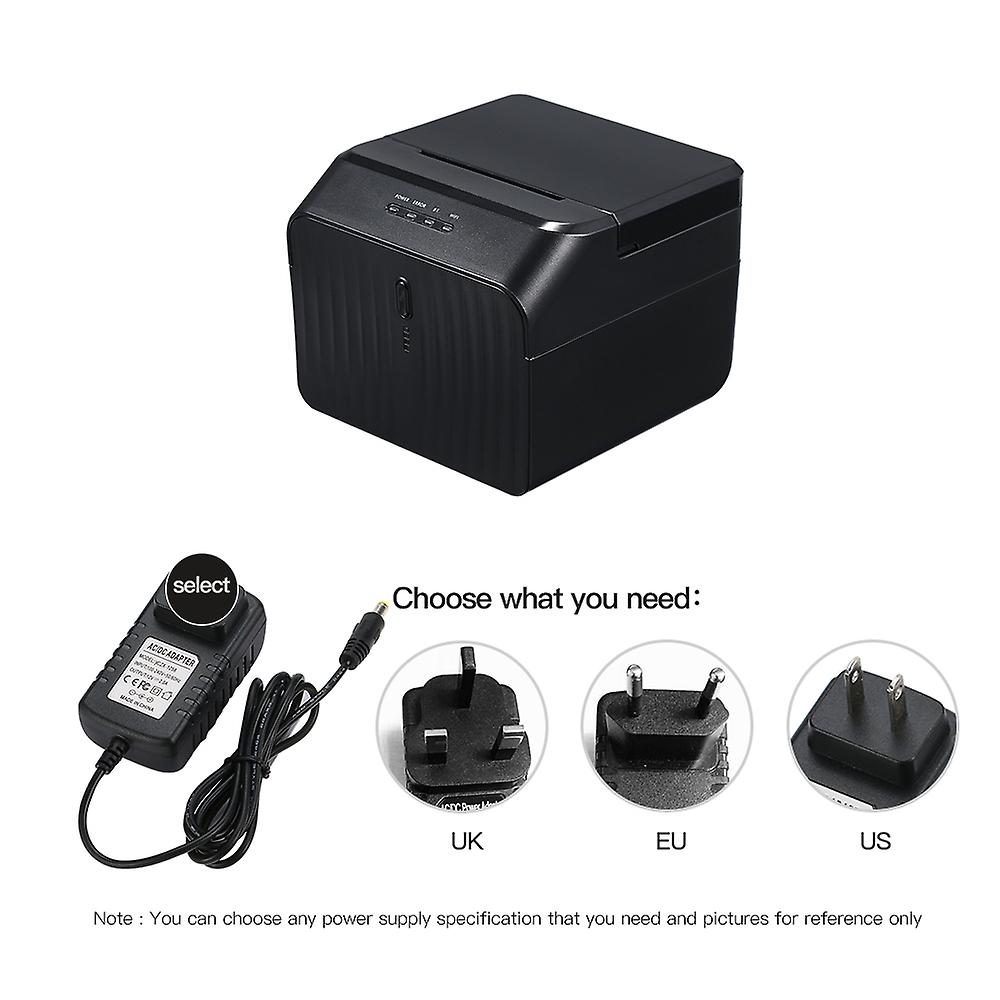 Usb Printer High Quality Thermal Receipt Printers Qr Code Sticker Adhesive Printer 58mm Us Plug  Us Plug