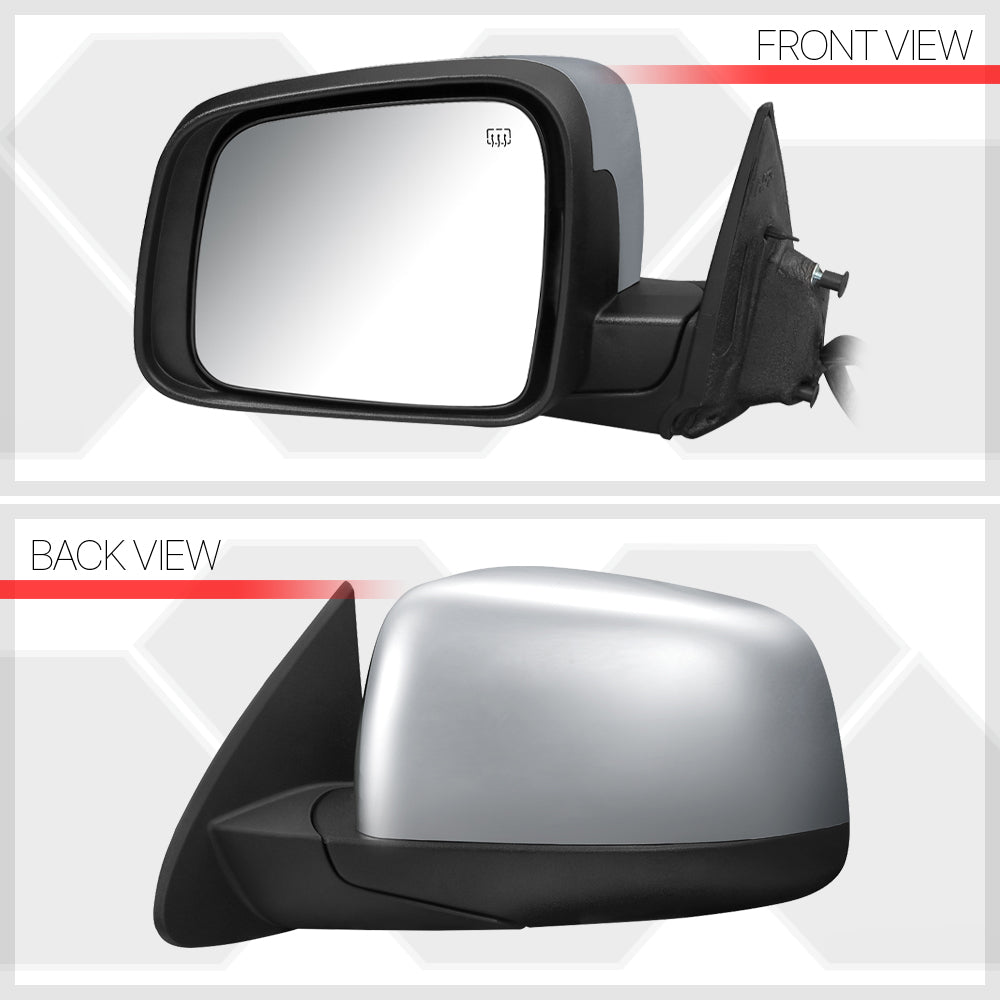 For 2011 to 2021 Dodge Durango Left Driver Side Car Mirror Heated+Power Operated Rear View Door Espejos 12 13 14 15 16 17 18 19 20