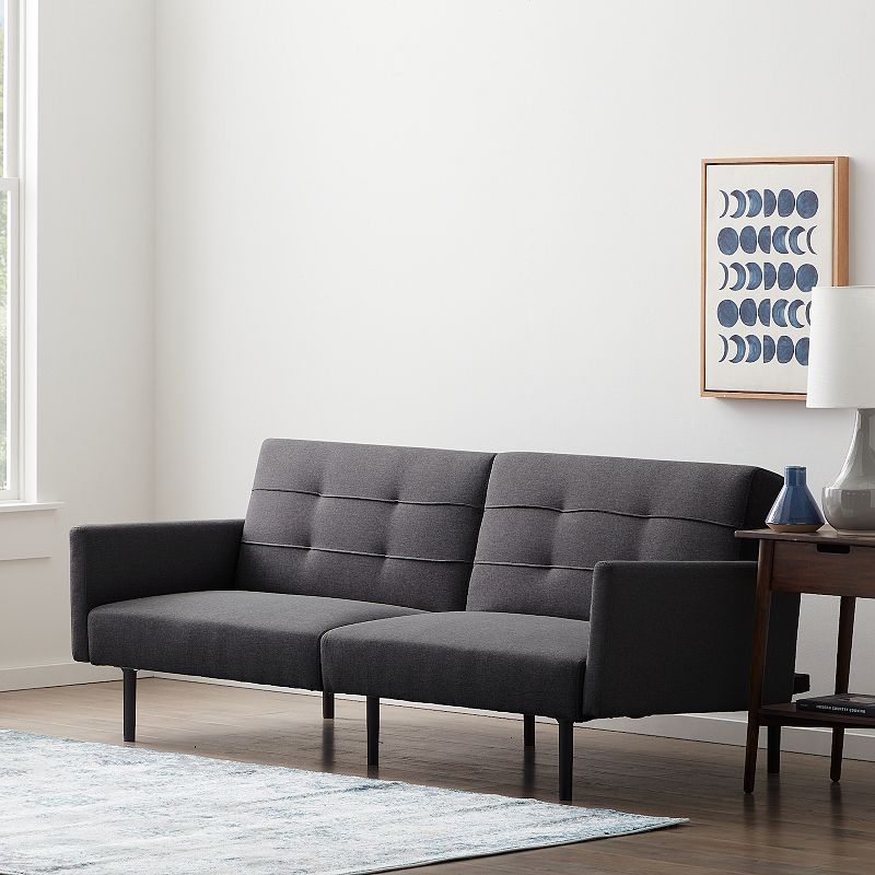 Lucid Dream Collection Channel Tufted Futon