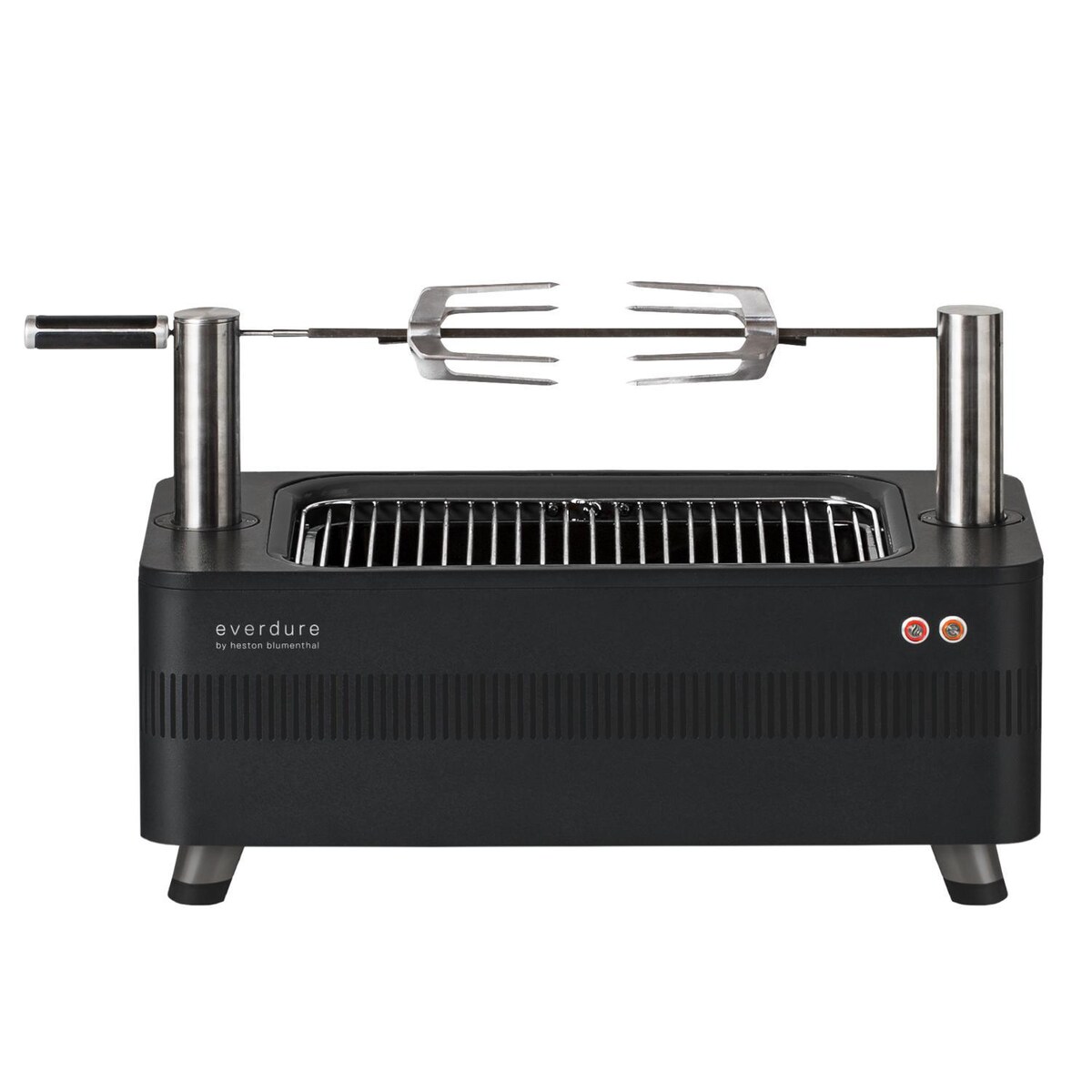 Everdure FUSION 29-Inch Charcoal Grill With Rotisserie and Electronic Ignition