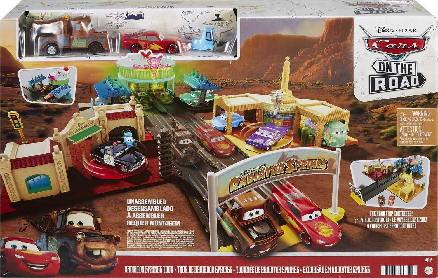 Disney and Pixar Cars Toys On The Road Radiator Springs Tour Playset  Crowdfused