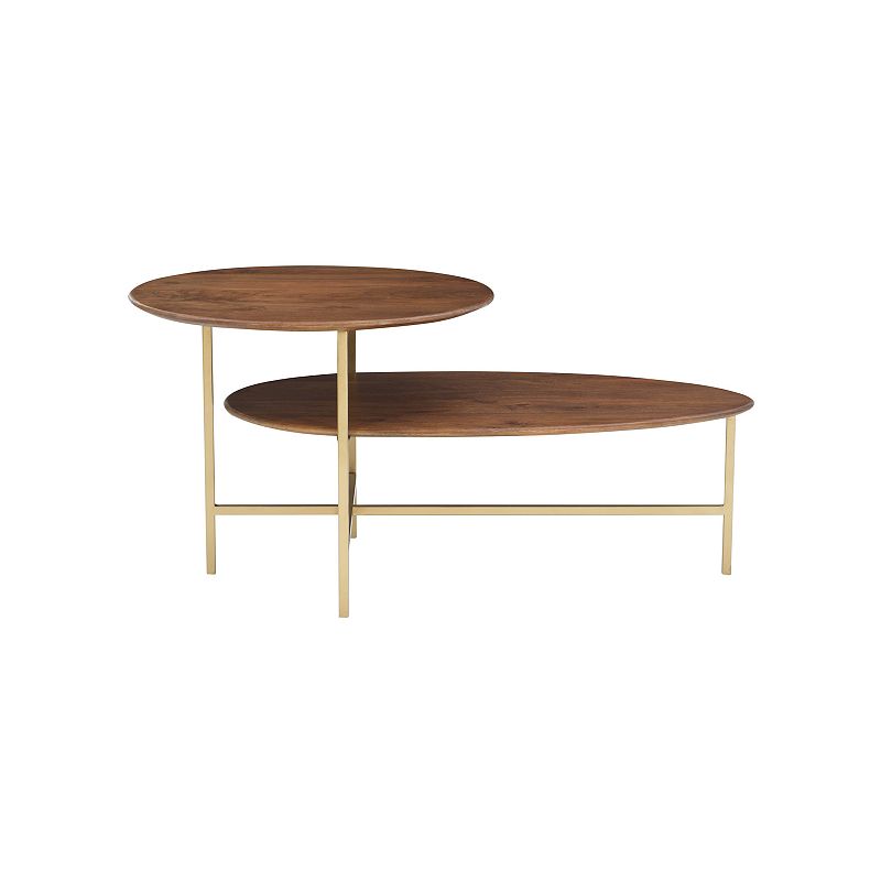 Linon Tavin Two-Tier Coffee Table