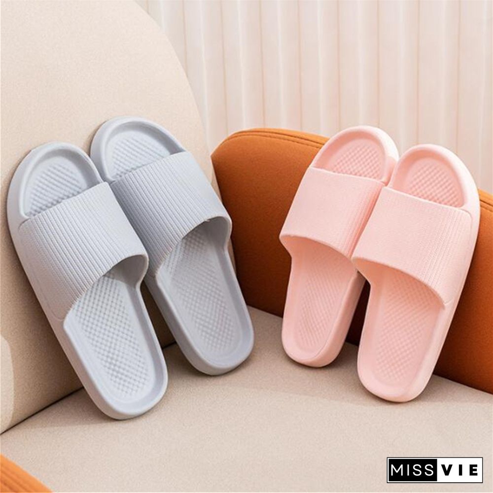 EVA Anti-slip Slippers Sandals Sole Flat Shoes Home/Indoor/Bathroom Men/Women