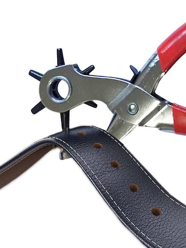 Leather Hole Punch Leather Tools Multifunctional Ordinary Carbon Steel Belt Puncher Hole Punch Punching Tool Belt Hole Puncher