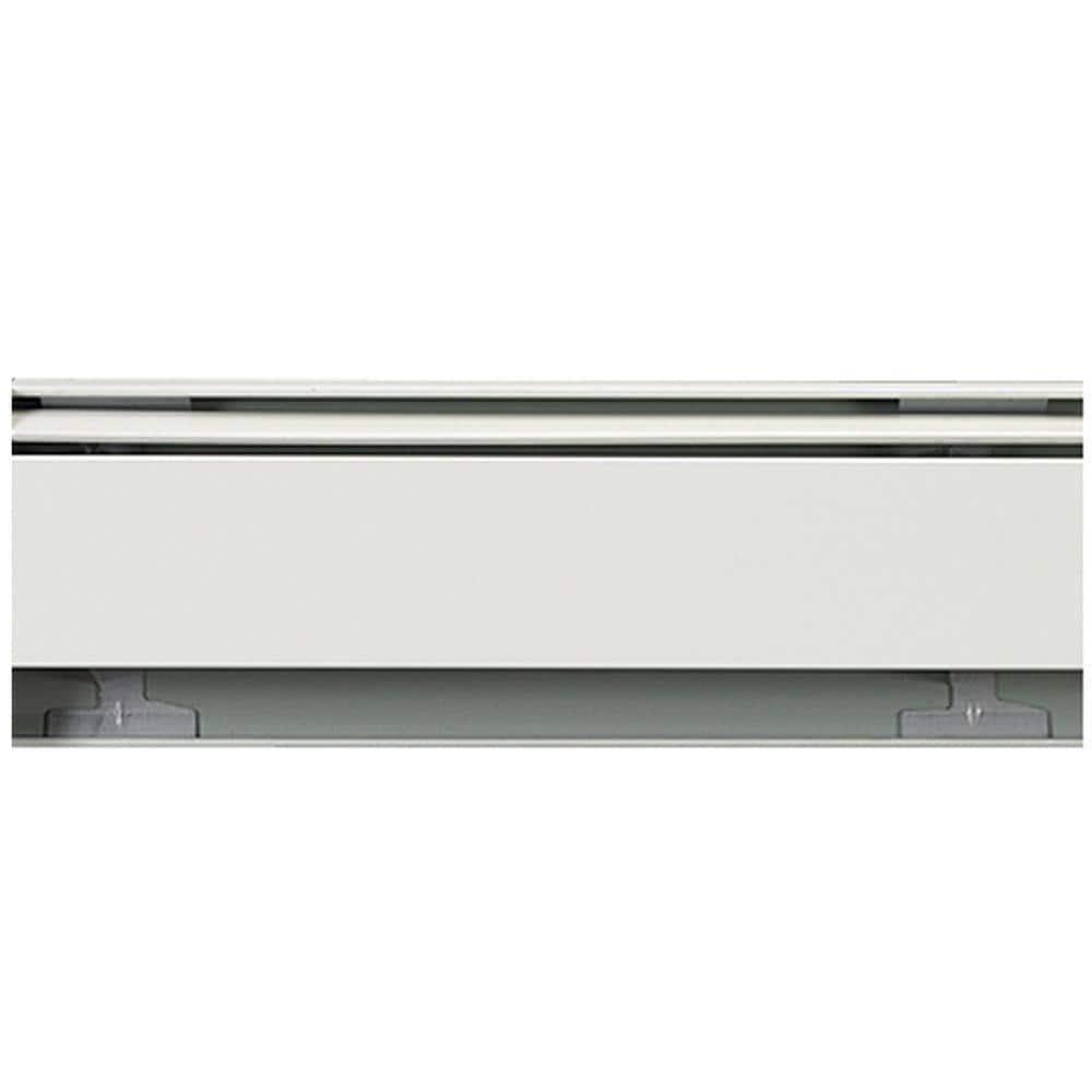 SlantFin FineLine 30 7 ft Hydronic Baseboard Heating Enclosure Only in NuWhite