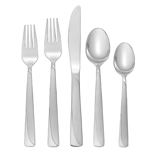 Madeline 51 Piece Everyday Flatware Set With Caddy