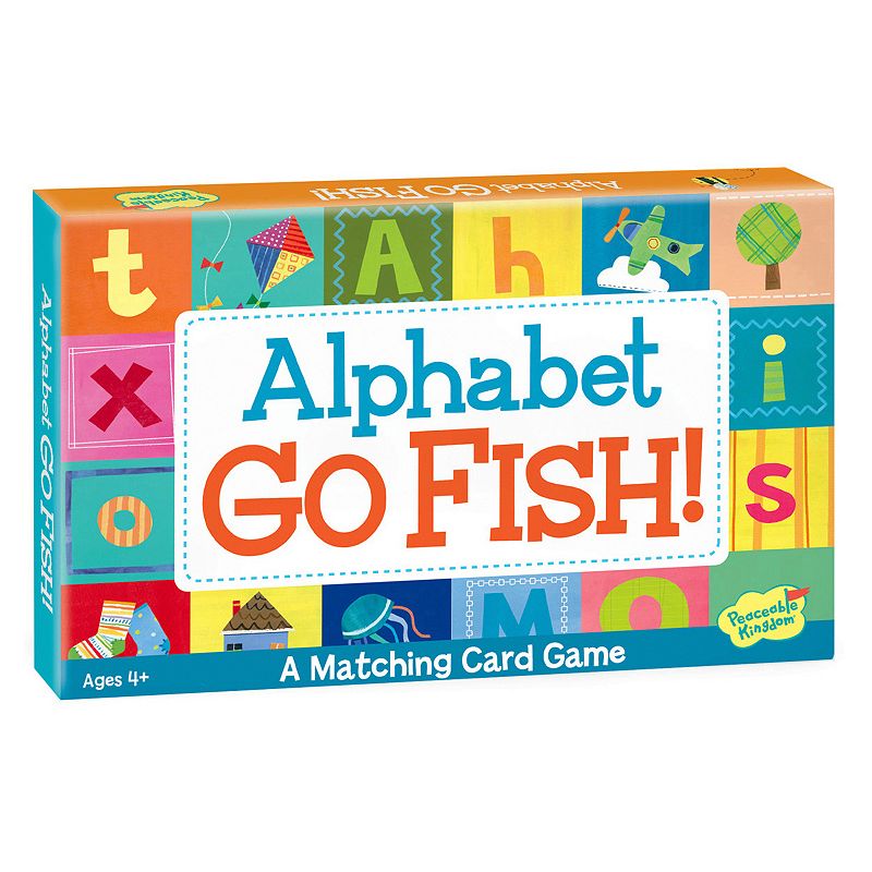 Alphabet Go Fish! Card Game by Peaceable Kingdom