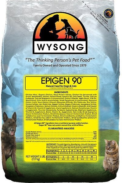 Wysong Epigen 90 Starch-Free Formula Grain-Free Dry Dog and Cat Food