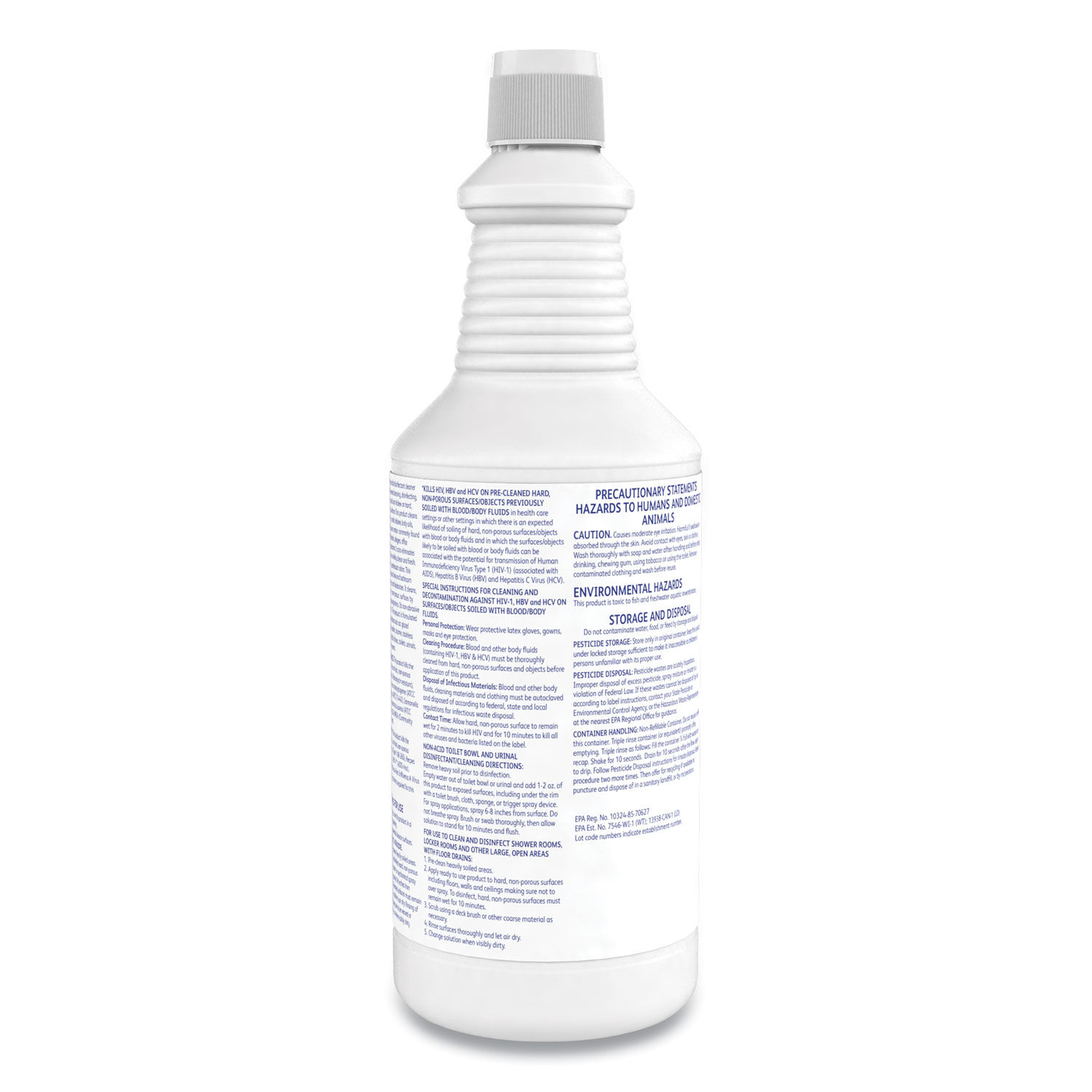 Crew Neutral Non-Acid Bowl and Bathroom Disinfectant by Diverseyandtrade; DVO100925283