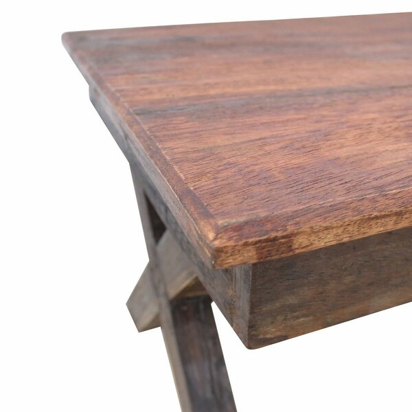 vidaXL Coffee Table Solid Reclaimed Wood 43.3