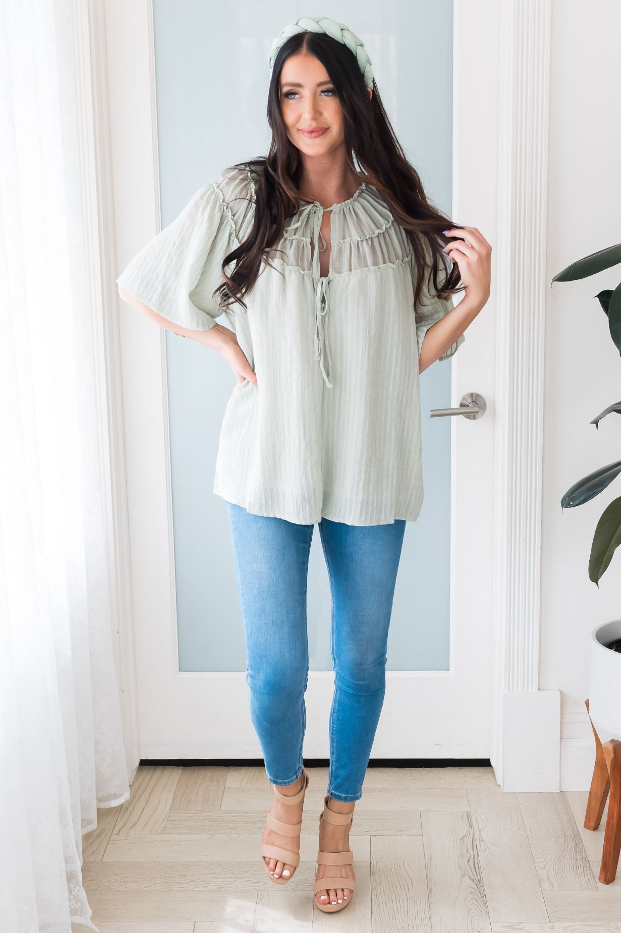 Ready For Fun Modest Blouse