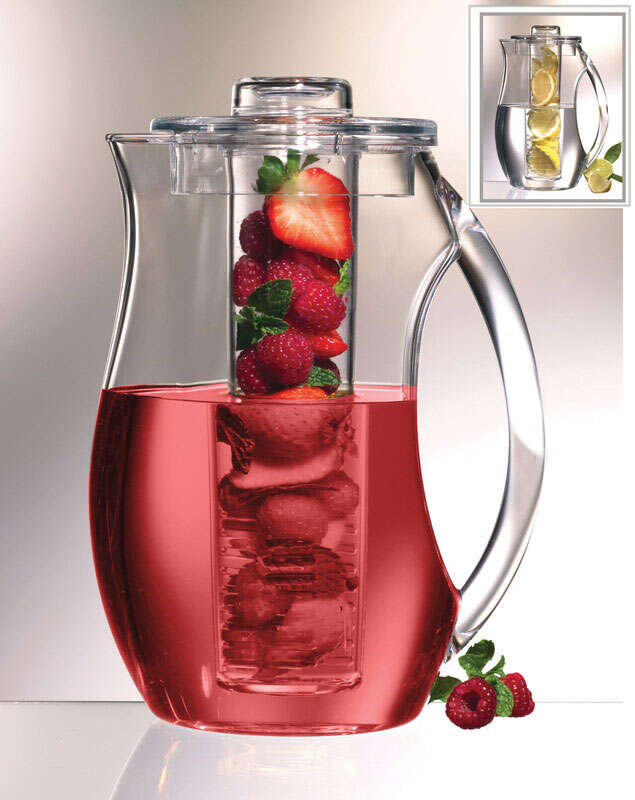 Prodyne 92 oz Clear Fruit Infusion Pitcher Acrylic