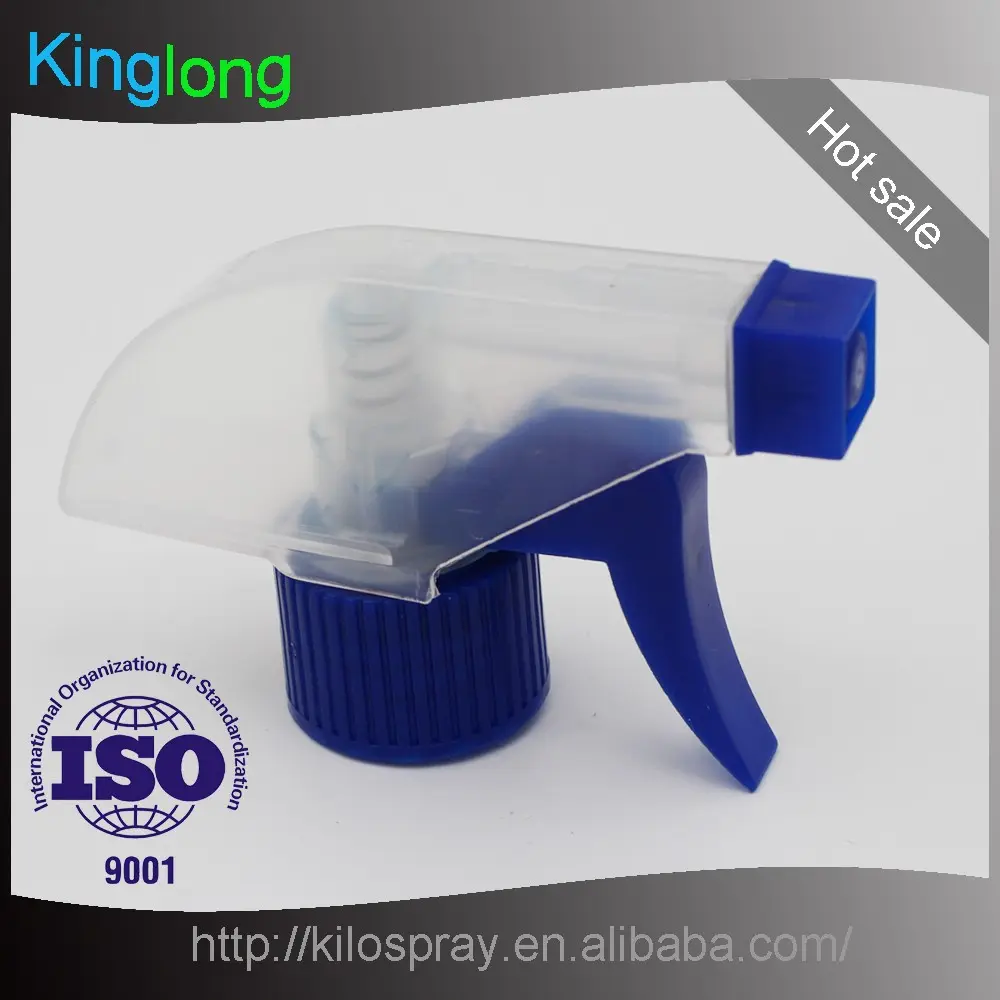 28/400 kinglong supply plastic trigger sprayer nozzle for washing bottle