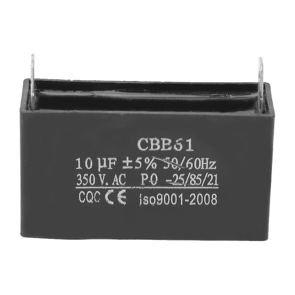 Cbb61 Capacitor Fan Motor Starting Plastic Capacitor 350vac 10uf+-5% 50/60hz