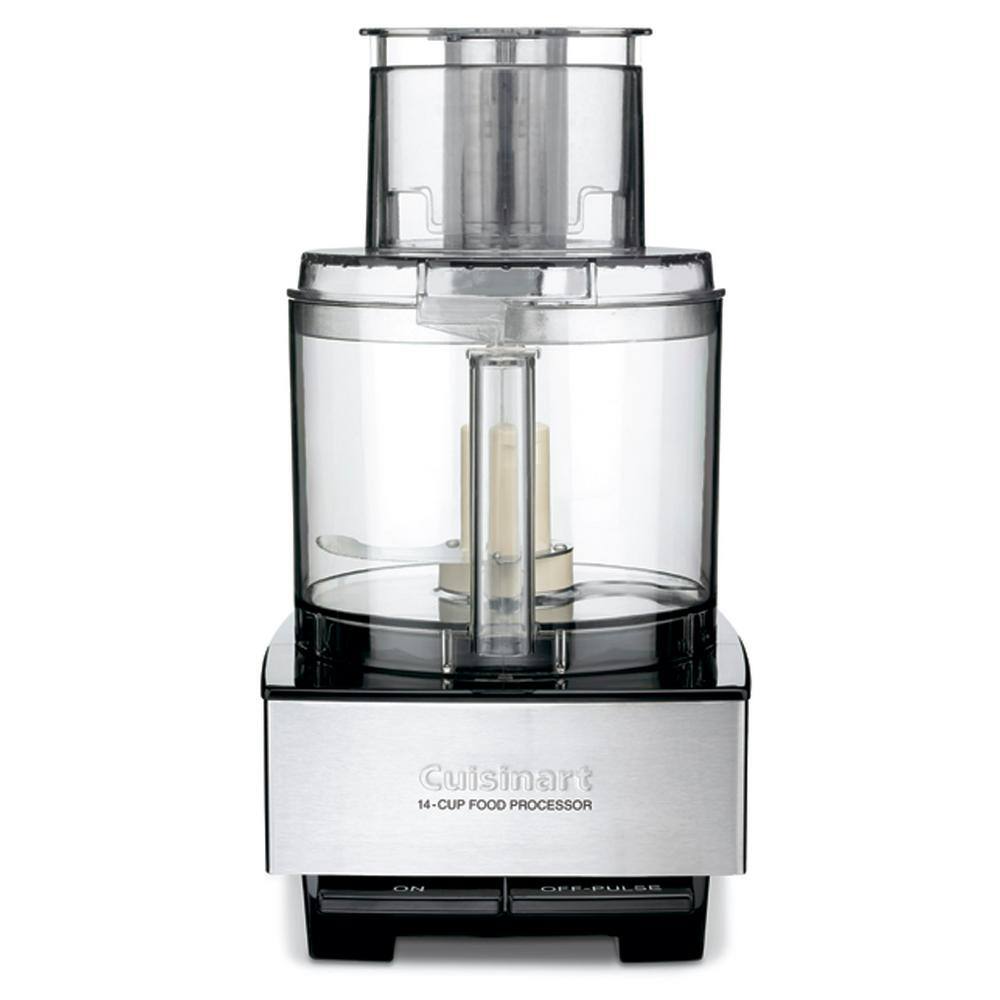 Cuisinart Custom 14-Cup 2-Speed Brushed Stainless Steel Food Processor with Pulse Control DFP-14BCNY