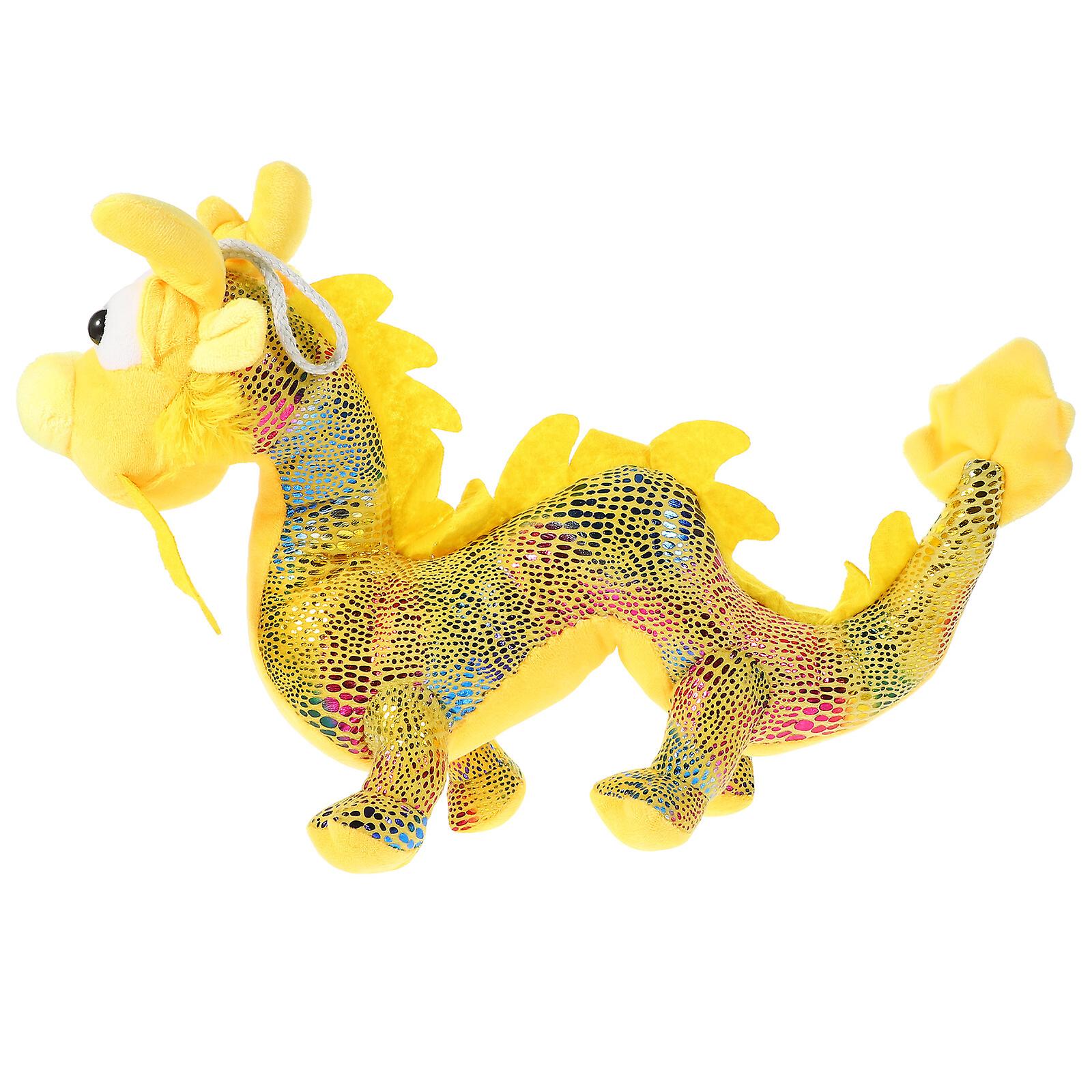 Stuffed Dragon Doll Adorable Zodiac Chinese Dragon Doll New Year Plush Doll Ornament