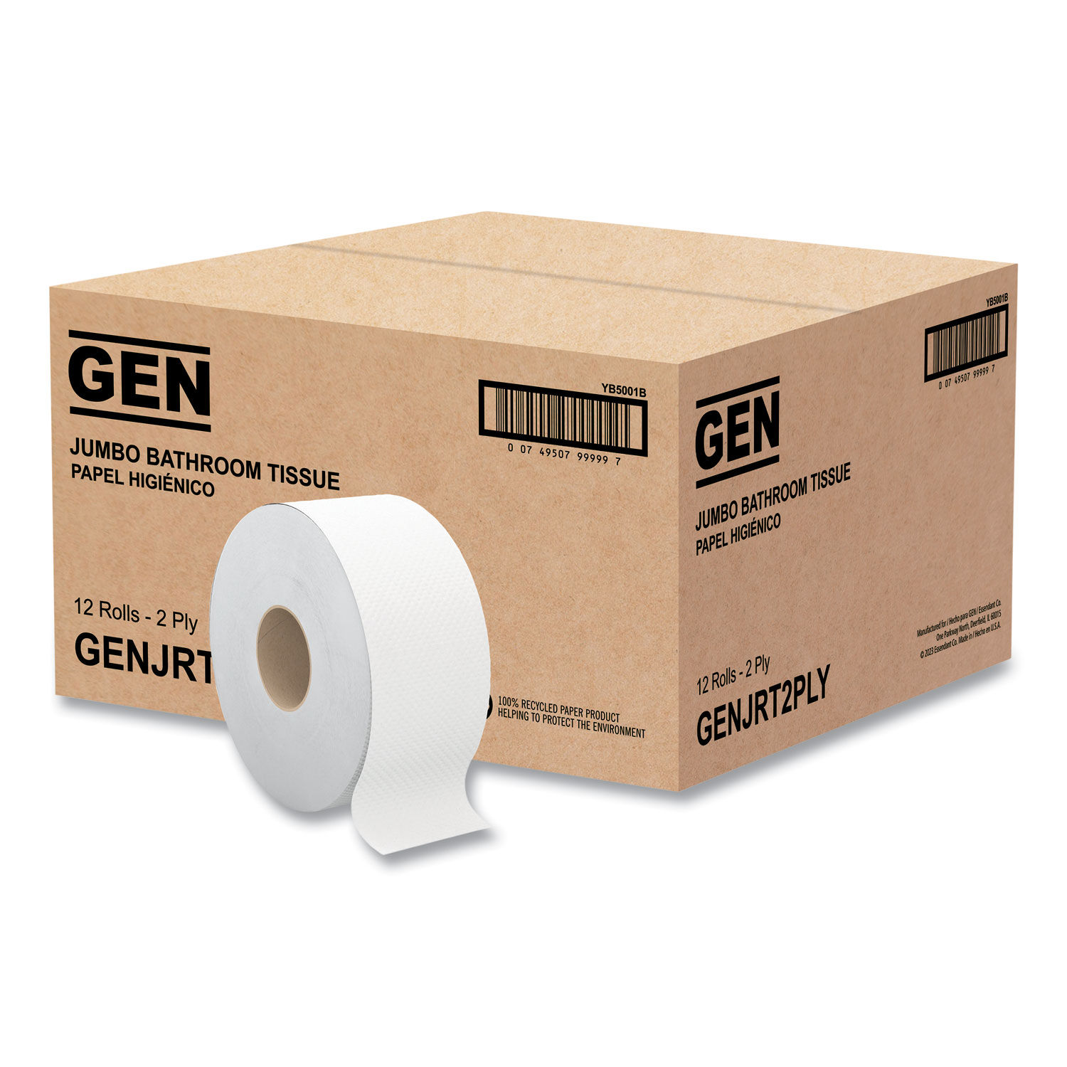 Jumbo Bath Tissue by GEN GENJRT2PLY