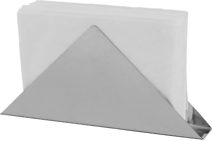 Kitchen Napkin Dispenser， Vertical Napkin Holder， Durable Napkin Holder Stainless Steel Triangle Nap