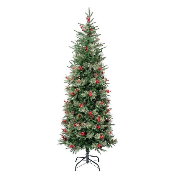 National Tree Company 6 ft. Virginia Pine Slim Tree