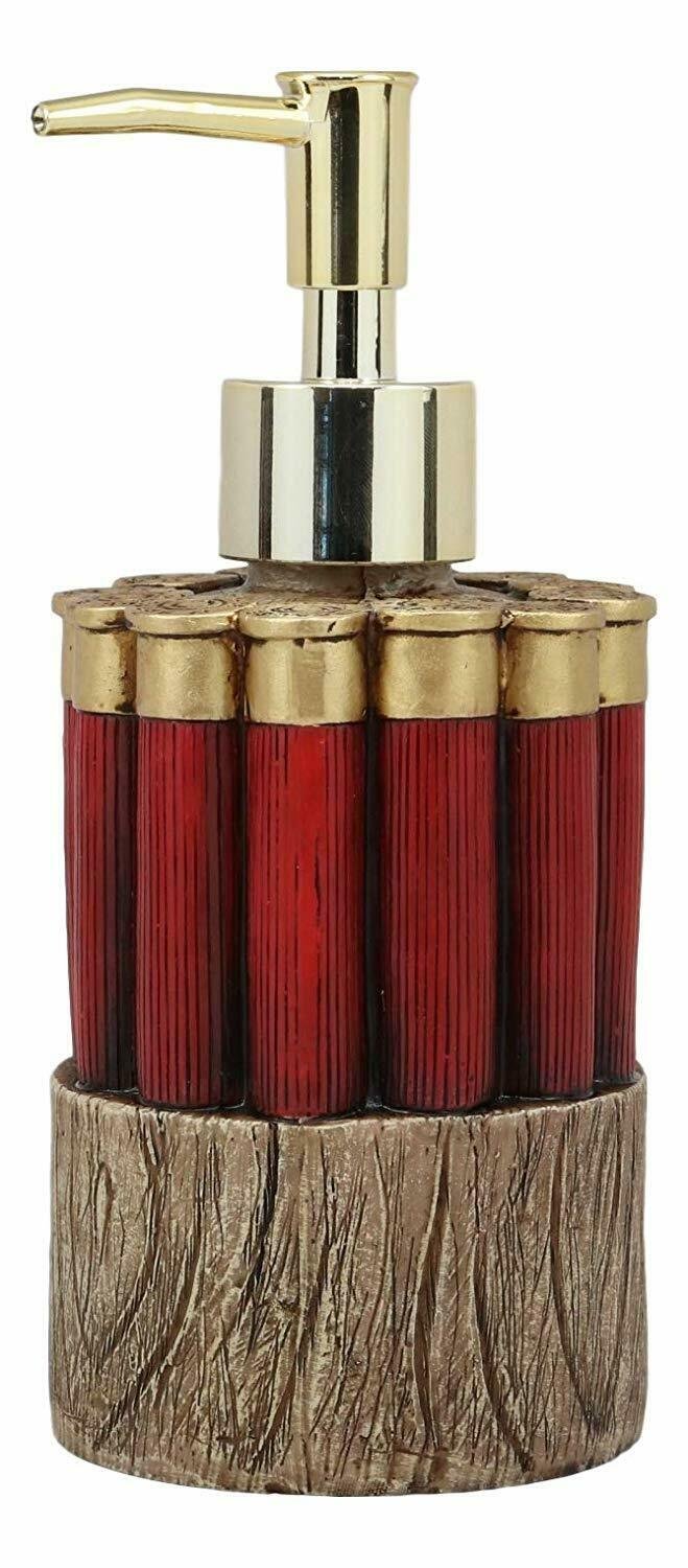 1 Western 12 Gauge Shotgun Shells Ammo Bullets Kitchen Bathroom Soap Dispenser EBR02