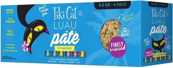 Tiki Cat Luau Variety Pack Pate Wet Cat Food