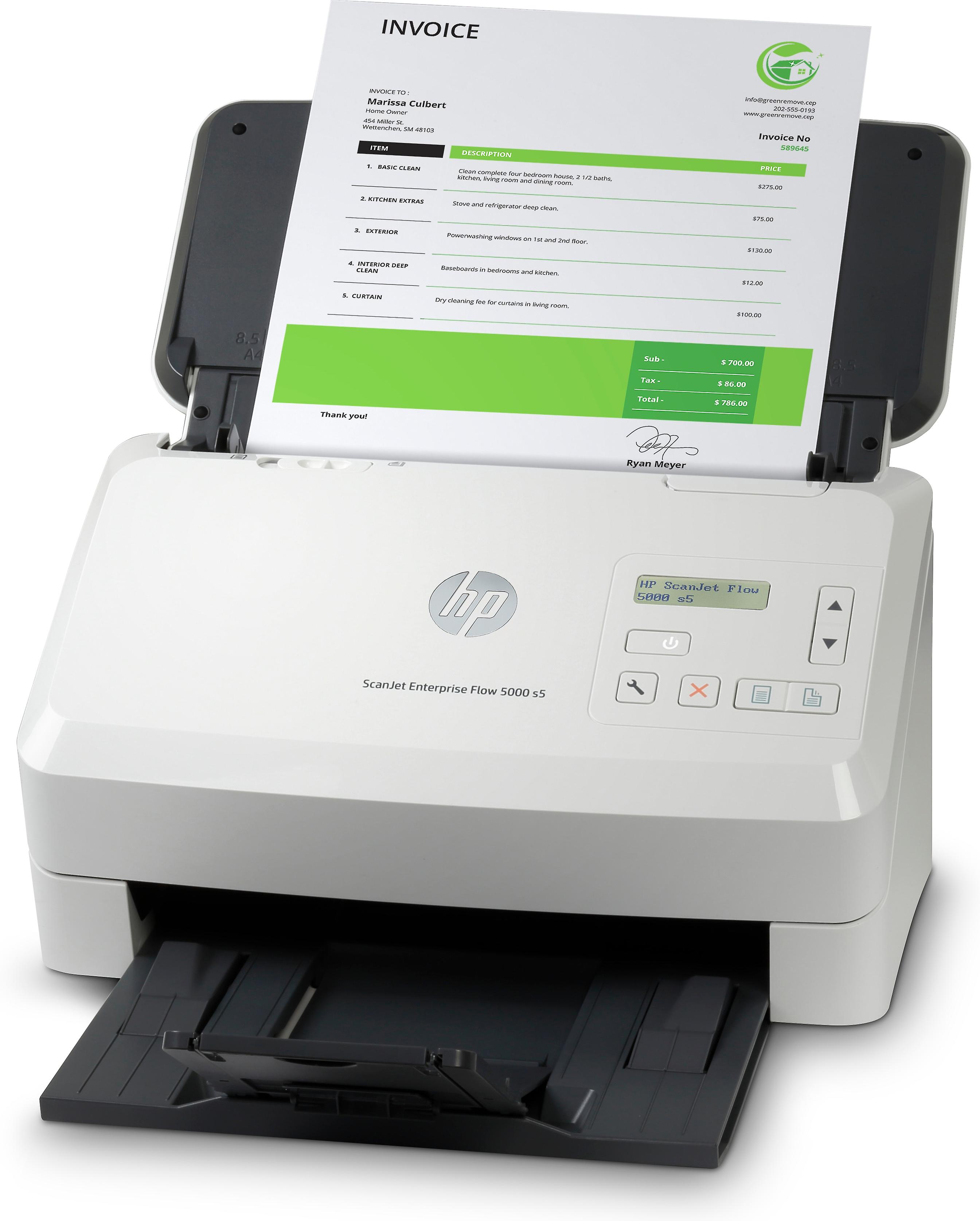 Hp Scanjet Enterprise Flow 5000 S5 - Document Scanner - Desktop - Usb 3.0