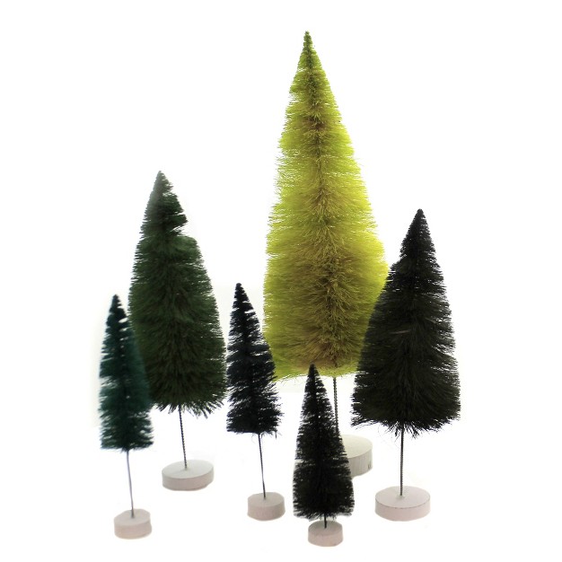 Christmas Rainbow Trees Green Cody Foster Decorative Figurines