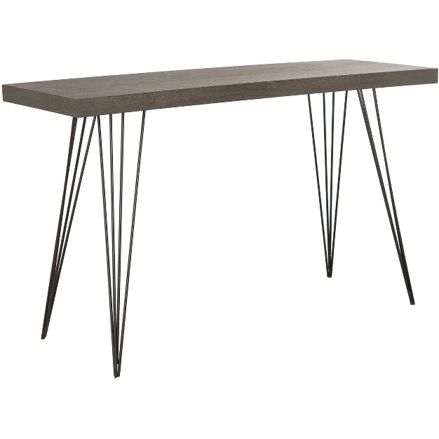 Wolcott Retro Mid Century Lacquer Console Table Safavieh