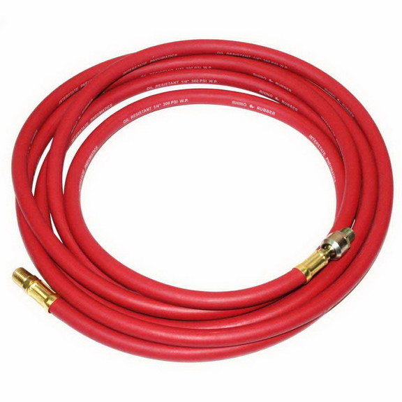 Interstate Pneumatics HA44 015EBS Red Rubber Hose ...