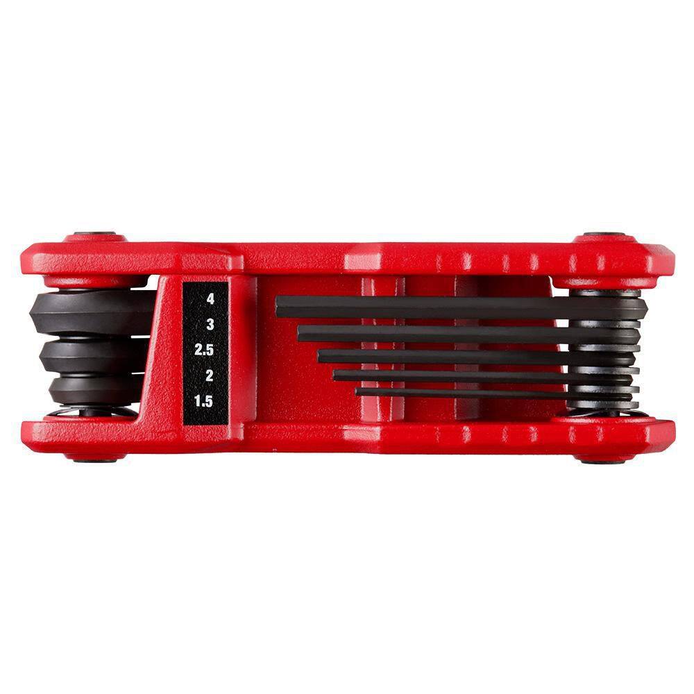 MW Folding Metric Hex Key Set (8-Piece) 48-22-2182