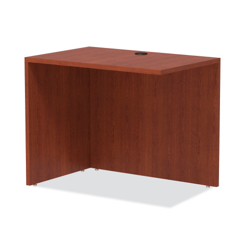 Alera Valencia Series Reversible Return/Bridge Shell， 35w x 23.63d x 29.5h， Medium Cherry (VA353624MC)