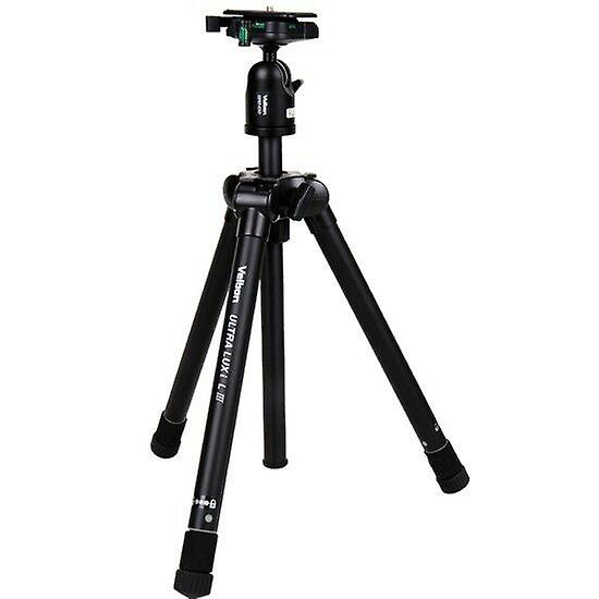 New Velbon Ultra Luxi L Iii Aluminum Tripod With Qhd-53d Ball Head Kit Usa