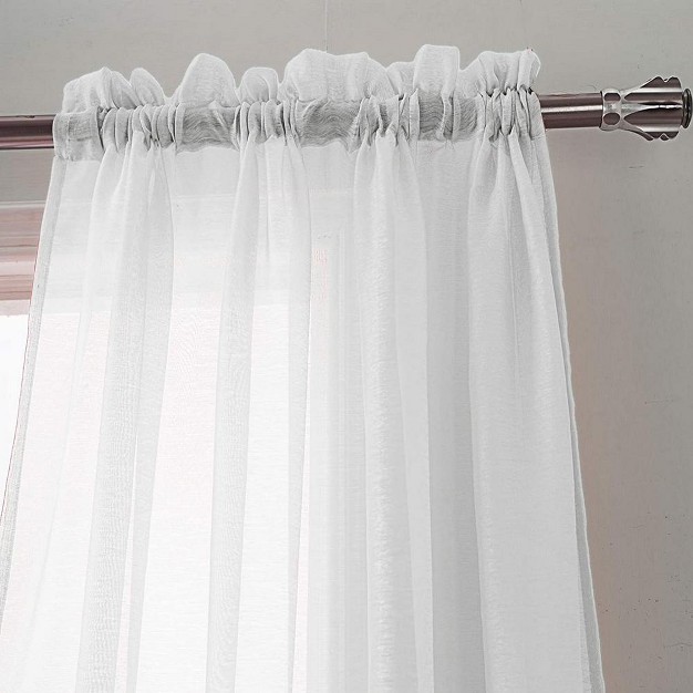 Priscilla Embroidered Shower Curtain 70 x27 x27 X 72 x27 x27 With Double Valance Burgundy Burgundy