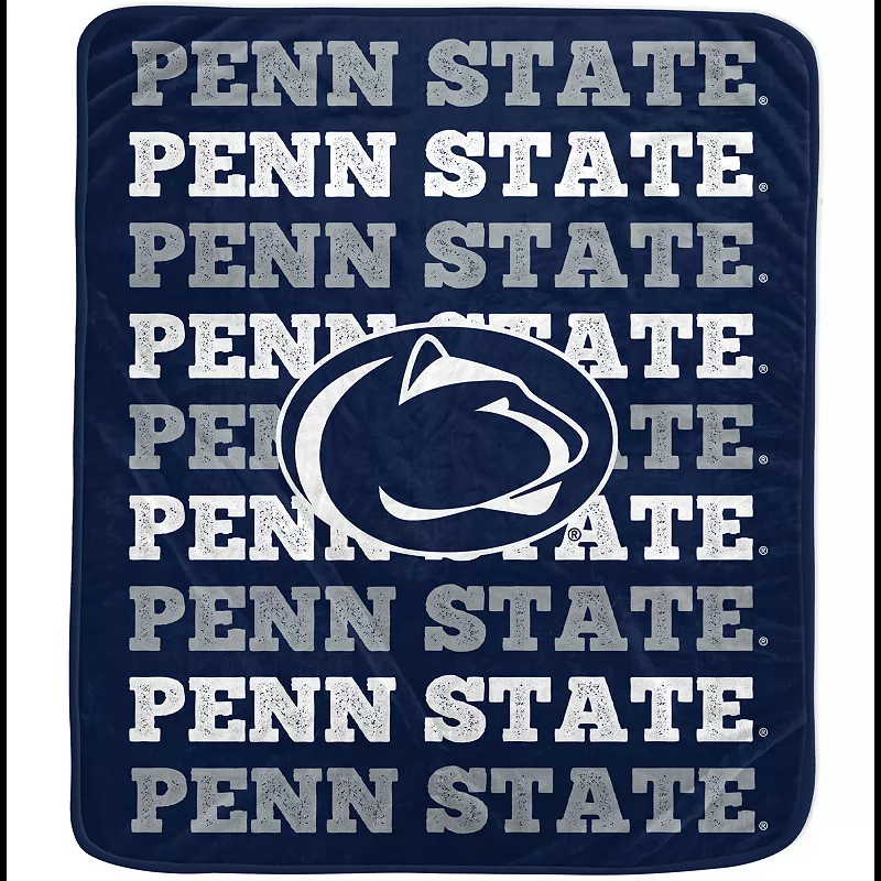 Pegasus Penn State Nittany Lions 60'' x 70'' Logo Wordmark Plush Blanket