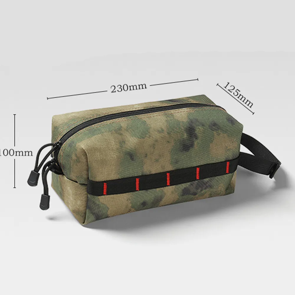 Outdoor camping hiking portable napkin paper towel storage bag multifunctional storage bag