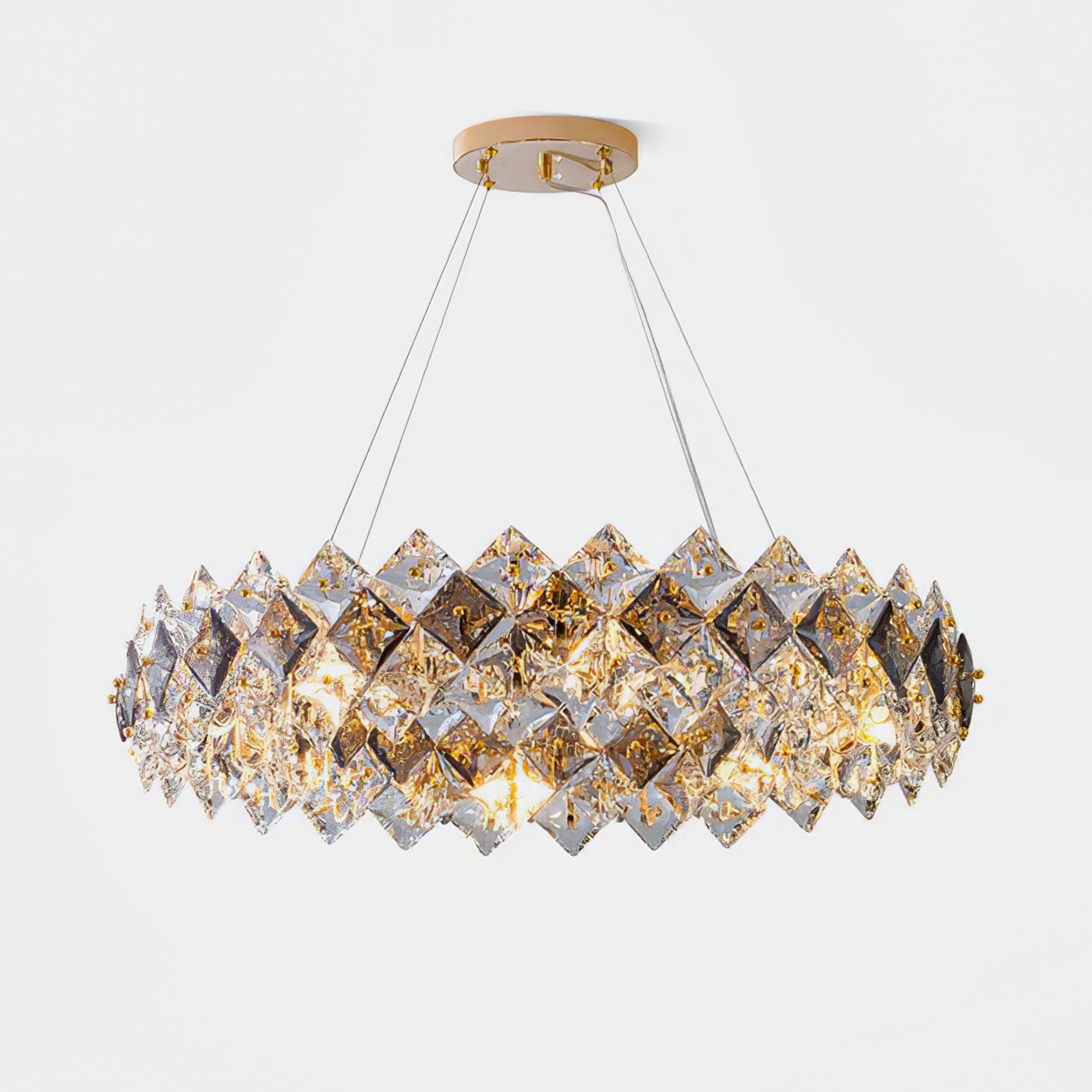 Scale Crystal Round Chandelier