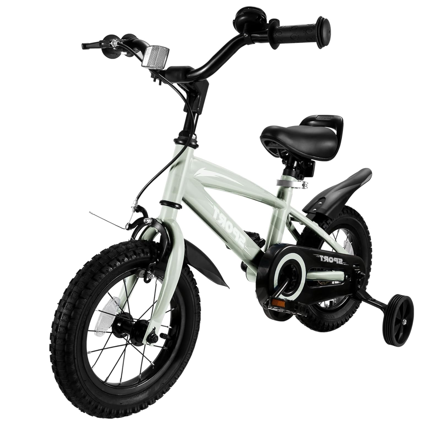 12 Inch Kid's Bike with Training Wheels for Ages 3-6