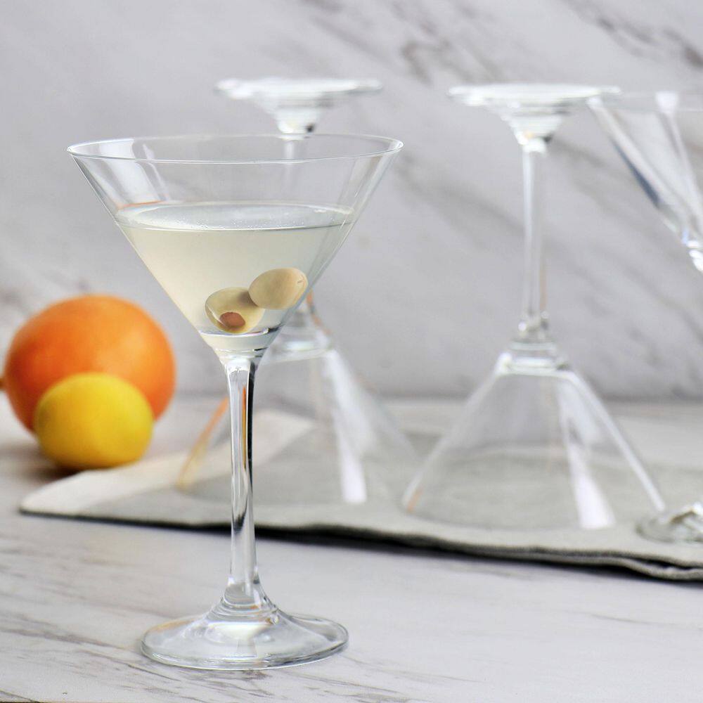 MARTHA STEWART 4-Piece 10 oz. Martini Glass Set 985118497M