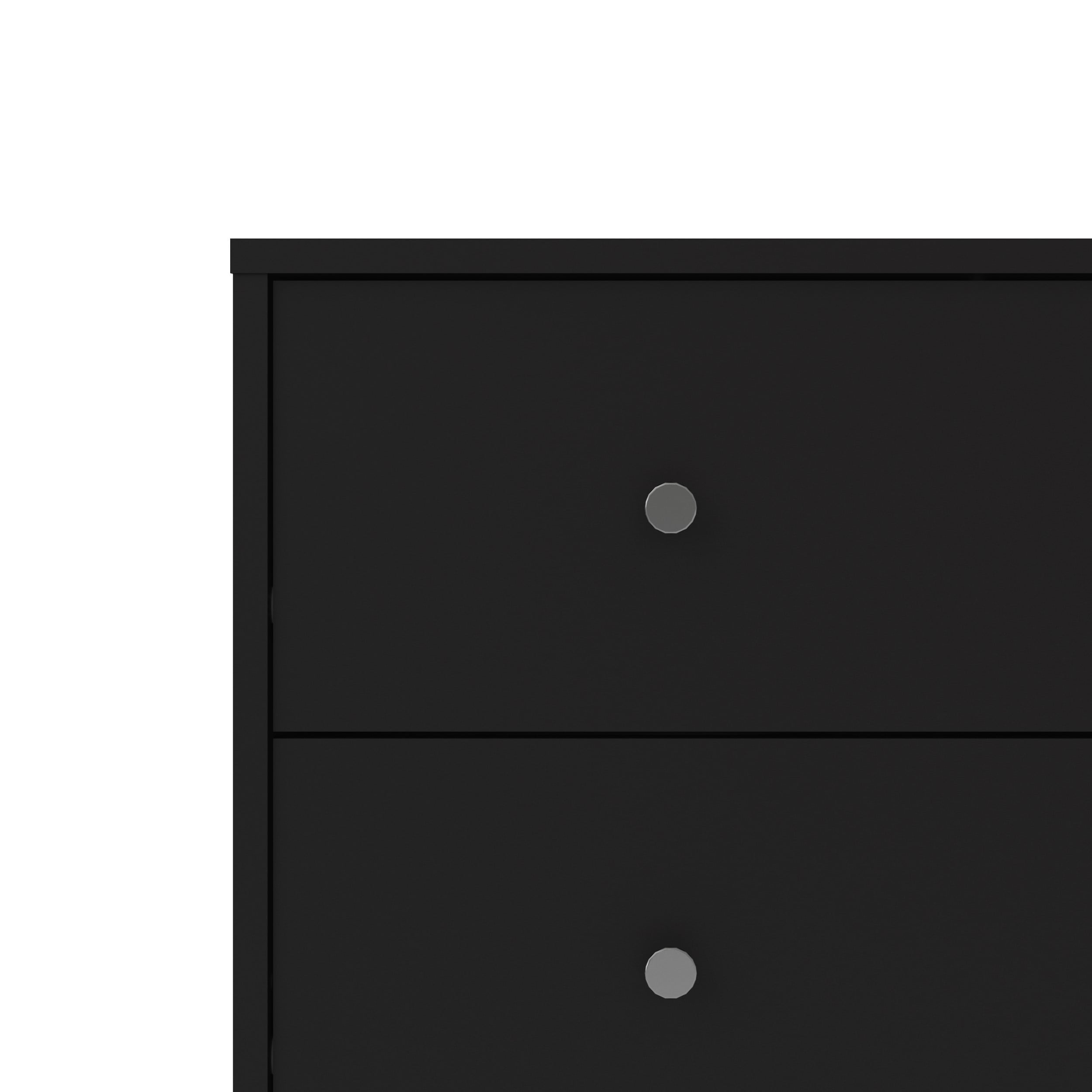 Studio 3 Drawer Chest, Black