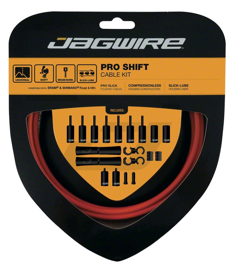 Jagwire 2x Pro Shift Kit - Orange