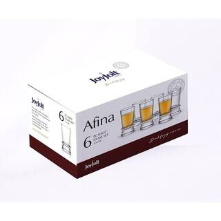 JoyJolt Afina 1.5 oz Shot Glasses Set of 6 JG10221