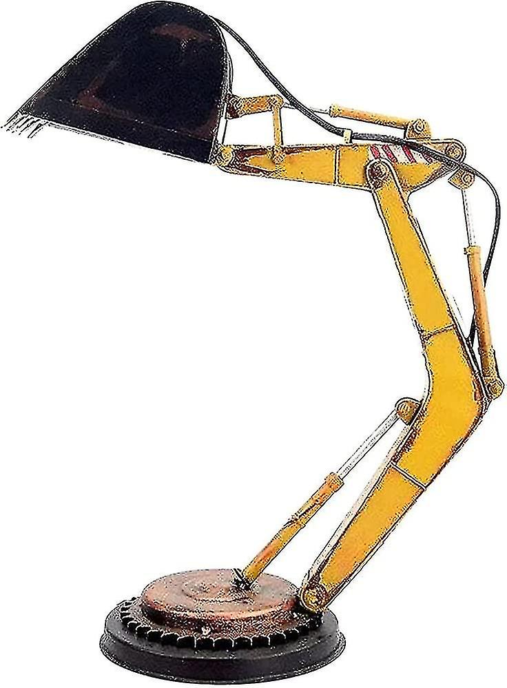 2023 - Digger Desk Lamp Movable Table Lamp Led - Unique Excavator Desk Lamp Decoration， Industrial Style