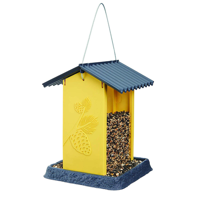 BIRD FEEDER YLW PINECONE