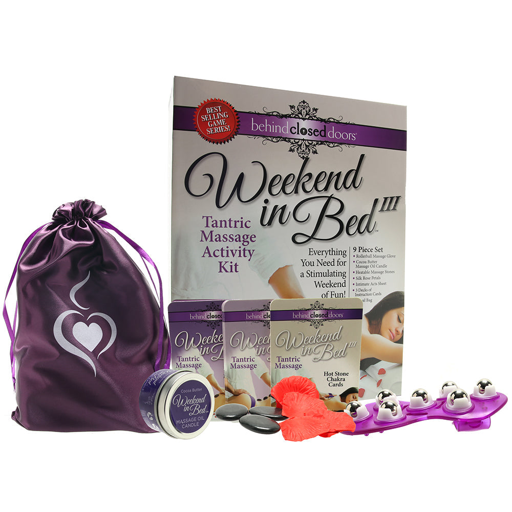 Weekend in Bed 3 Tantric Massage Activity Kit