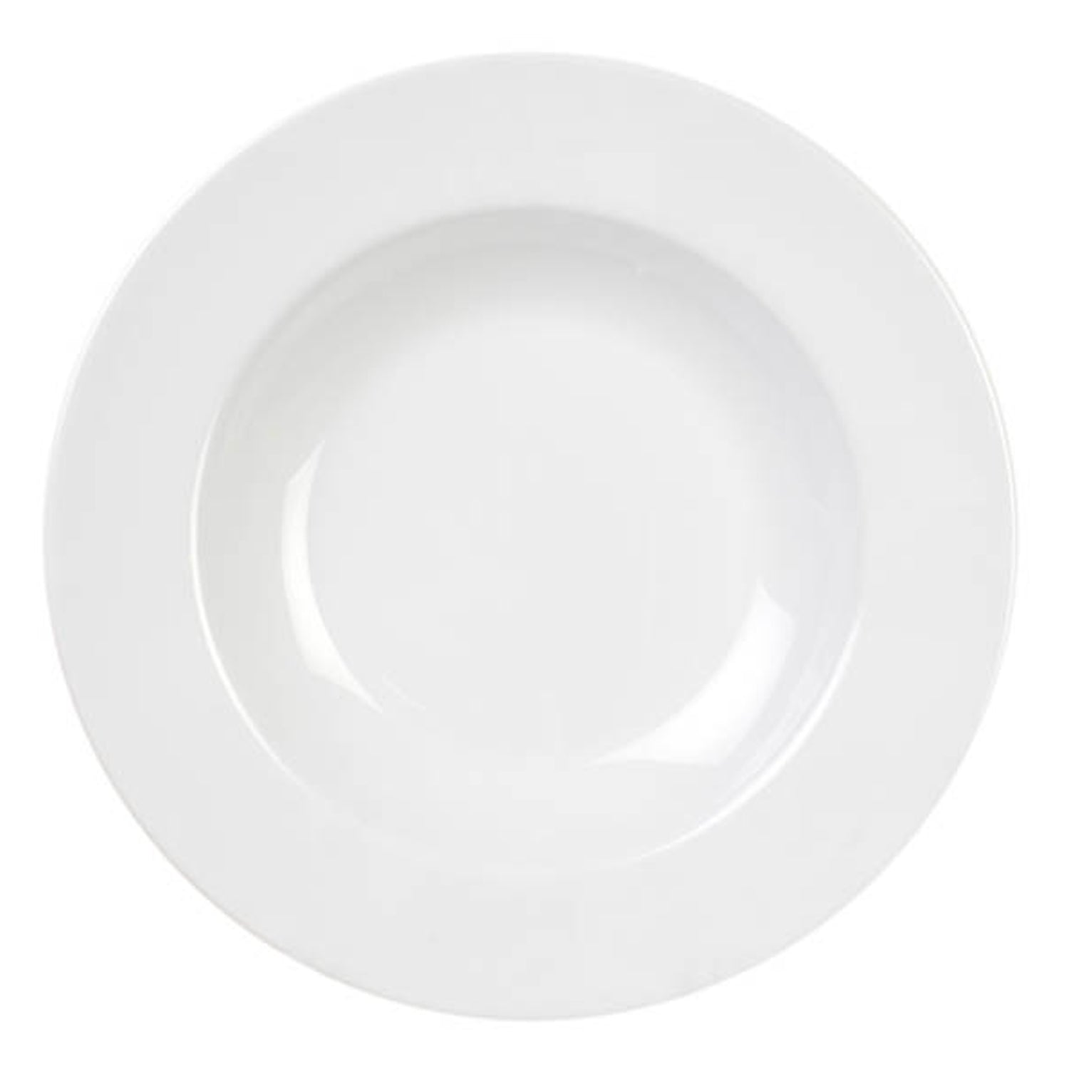 16 Oz， 11 1/4 Pasta Bowl， White，Melamine，Pack of 6