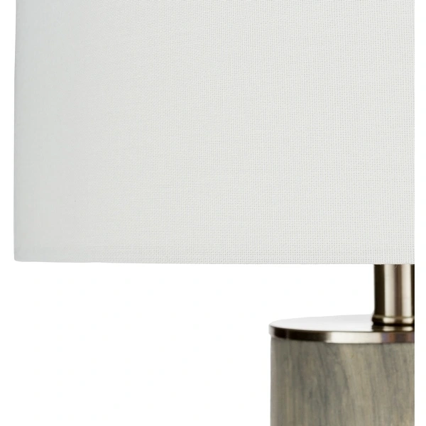 Sumi 27 in. White Transitional Table Lamp