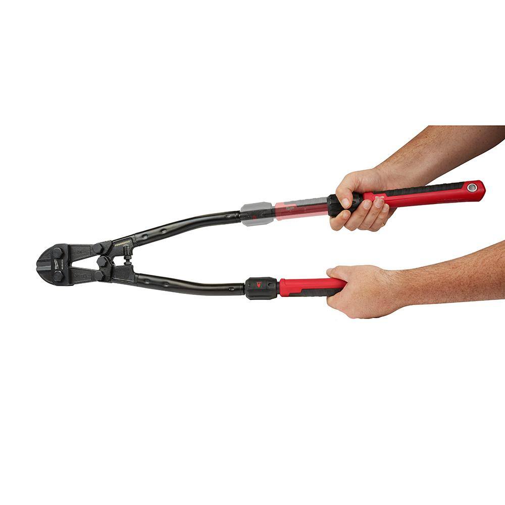 MW 24 in. Adaptable Bolt Cutter With POWERMOVE Extendable Handles W 14 in. Adaptable Bolt Cutter 48-22-4124-48-22-4114