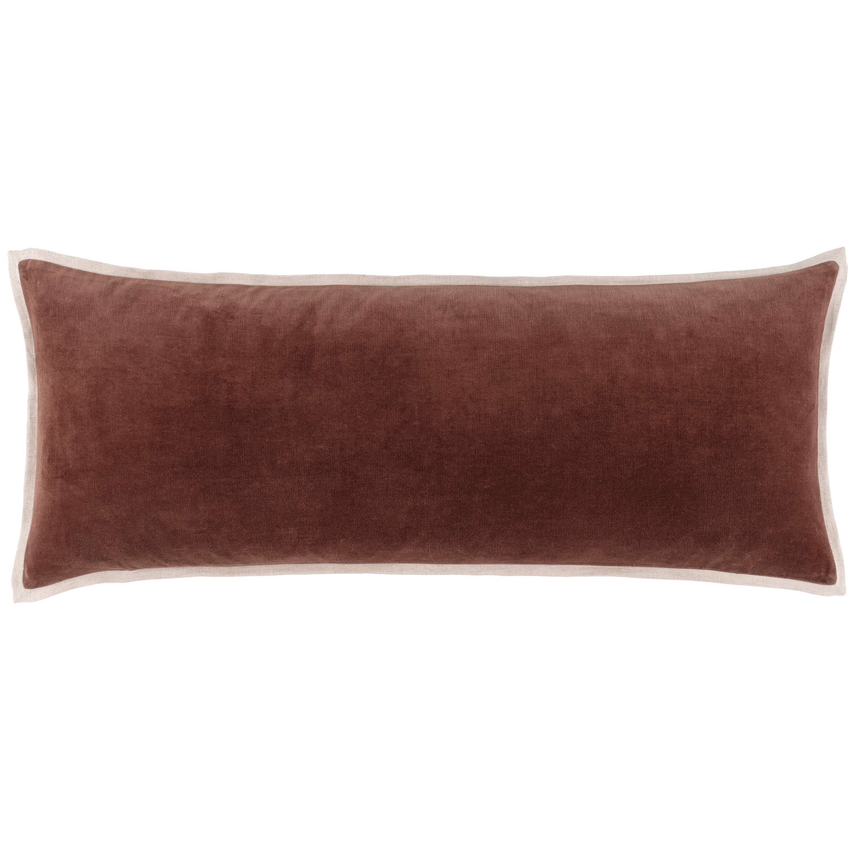 Gehry Velvet Russet Decorative Pillow