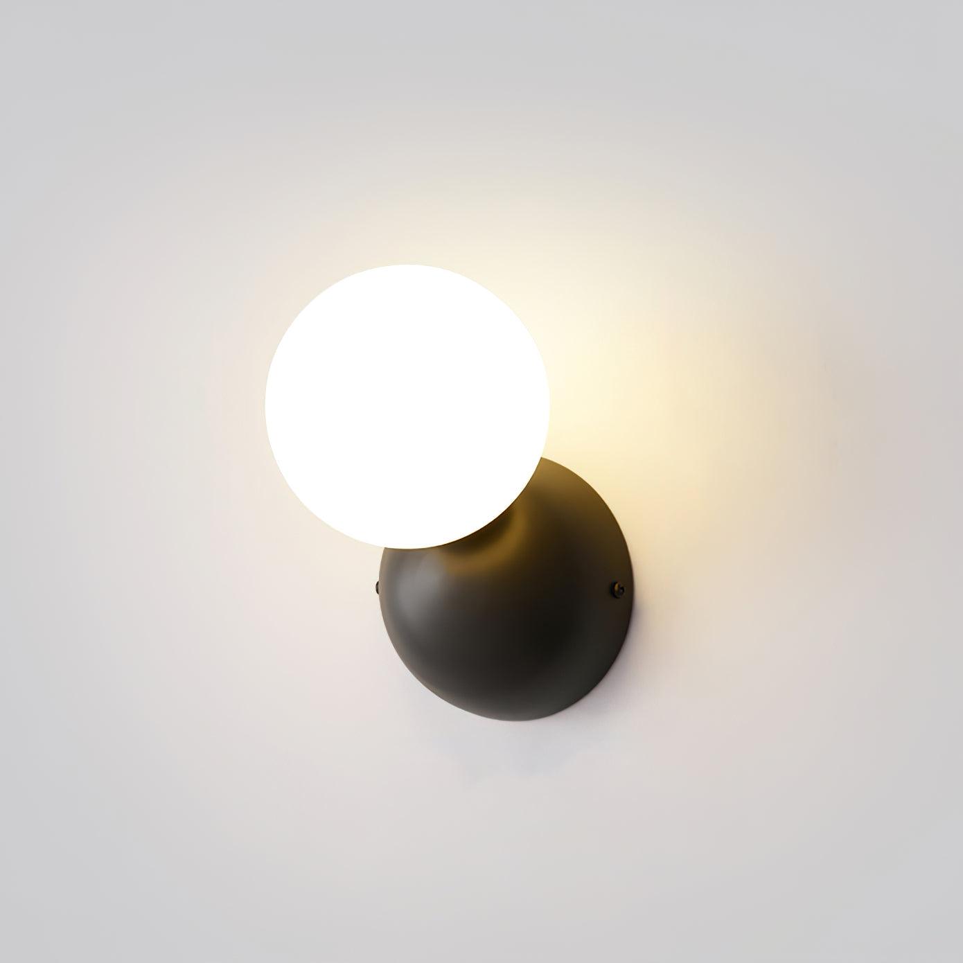 Single Globe Wall Light