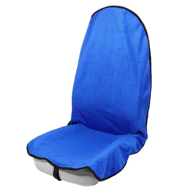 Unique Bargains Universal Anti slip Seat Protector Pad Car Seat Cover Blue 1 Pc